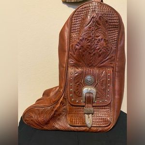 American West cowboy boot bag